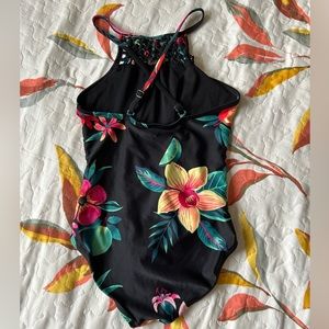 Floral one piece